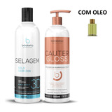 Selagem 3d Borabella 350ml E Cauter Gloss Repara Sem Formol