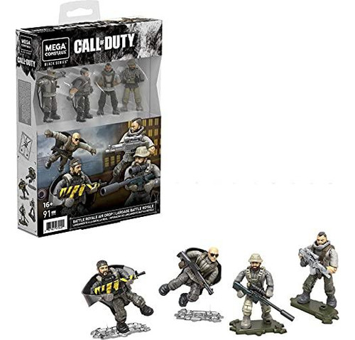 Set 4 Mini Figuras De Acción Mega Call Of Duty Battle