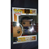 Funko Pop Television The Walking Dead Sasha No Es Usado