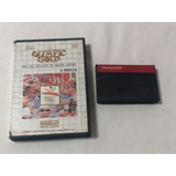 Master System : Olympic Gold Tectoy Com Caixa Sem Manual