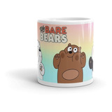 Taza Osos Escandalosos We Bare Bears Super Calidad 11 Onzas