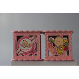 Pack 12 Recuerdos Baby Shower Bautizo Cajas De Madera Jayma