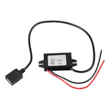 Convertidor Reductor De Corriente Continua, 12 V/24 V A Usb