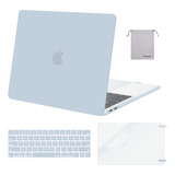 Funda Mosiso Para Macbook Pro 13 M2 + C/teclado Baby Blue
