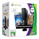 Microsoft Xbox 360 + Kinect E 4gb Standard  Color Negro