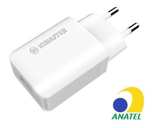 Carregador Turbo De Tomada Usb 3.0 Universal Kimaster T108