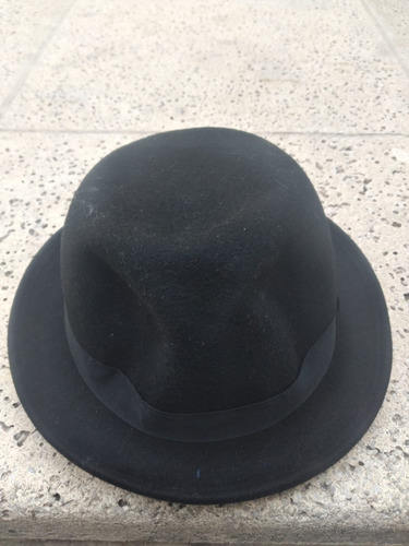 Sombrero Negro Diametro  19 Cm 