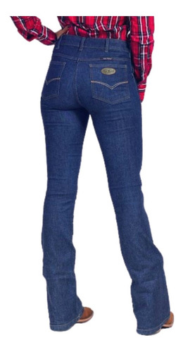 Calça Jeans Feminina Estilo Country Estilo Rodeio Ref: 278