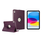 Forro + Vidrio 360 Para iPad 10 Décima Generación 2022 10.9