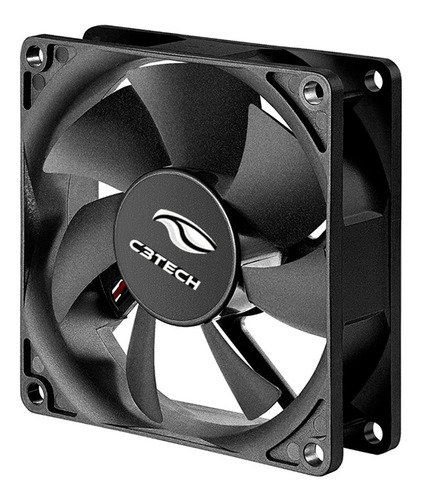 Cooler Fan Ventoinha 80mm Pc Gabinete 3pinos P/ Placa Mãe