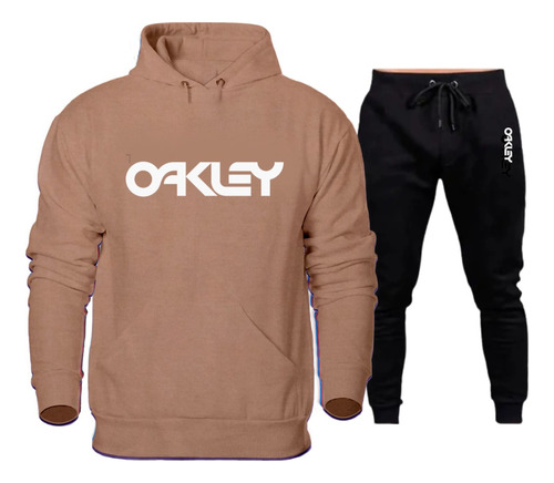 Conjunto De Moletom Blusa+calça Okley Premuim Casual Unissex