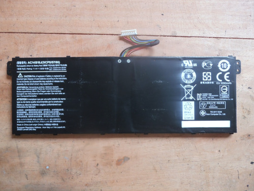 Bateria Ac14b18j Para Notebook Acer Aspire