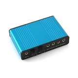 Placa De Som Usb Externa 5.1 6 Canais Spdif Notebook Pc Mac