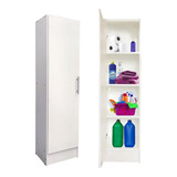 Despensero 1 Puerta 40x30x150 Organizador Blanco Wengue -