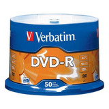Verbatim Torre De 50 Discos Dvd-r 4.7 Gb/go 120min