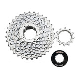 Cassete 8v Sunrun 11-32 K7 Freehub Bike P/ Shimano 24 Marcha