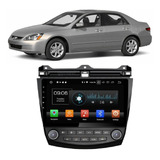 Multimidia Android Honda Accord 2007 10p/wifi/ré/gps 2+32gb