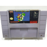 Fita Super Mário World Para Super Nintendo Original Playtron