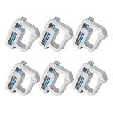 6 Pcs Mounting Clamps Ladder Rack Clamps Truck Cap Topp...