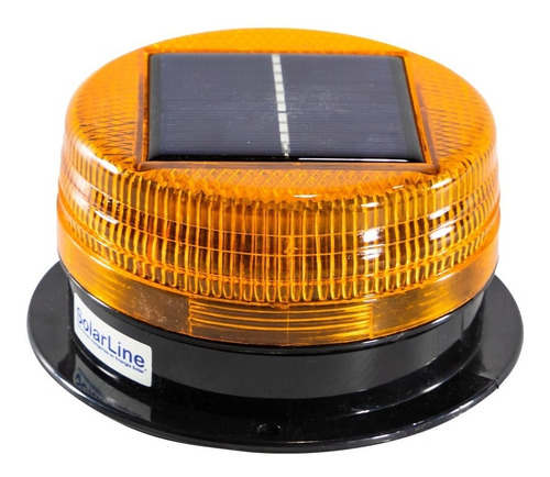 Baliza Solar Led Amarillo Precaucion Seguridad Nl-s006 Ambar