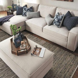 Sillon Sofa Esquinero 3 Cuerpos Munich 2.20 X 1.60 Chenille