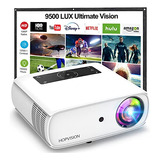 Proyector Full Hd 1080p Hopvision, 15000lux, 150000 Horas,