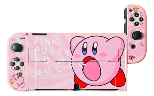 Nintendo Switch Oled Kirby Power Dreamland Protector Joy Con