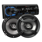 Combo Estereo Nakamichi Bluetooth Usb + Par Parlantes 6.5 6