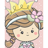 Kit Imprimible Digital Personalizado Princesa Cute Dulces