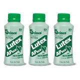 3 Removedor Esmaltes Lutex Ap Eco 5cinco Profissional100ml