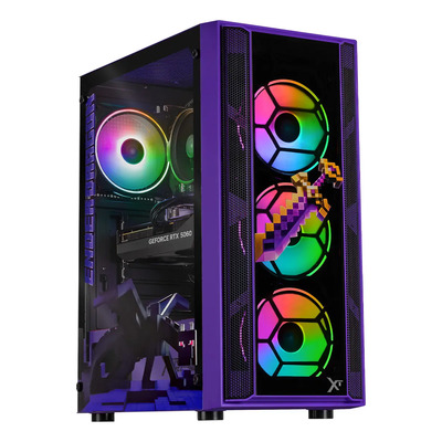 PC Gamer Xtreme PC Gaming NVIDIA GeForce RTX 5060 AMD Ryzen 7 5700 32GB SSD 1TB WIFI Minecraft Ender Dragon gaming competitivo y streaming | Meses sin interés