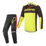 Conjunto Alpinestars Fluid Tripple 2021 Motocross Mx 999m