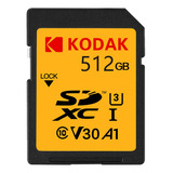 Tarjeta Sd Kodak V30 U3 512gb Tarjeta De Memoria Sdxc C10