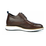 Zapato Casual Adams Café Max Denegri +7cms De Altura