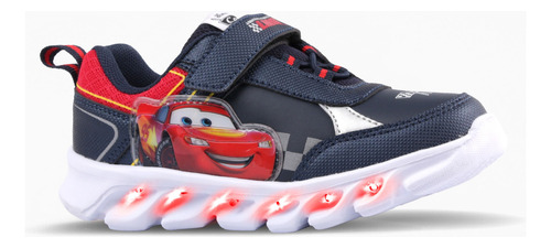 Zapatillas Cars Rayo Mc Queen Luz Led Niños Footy Disney® 