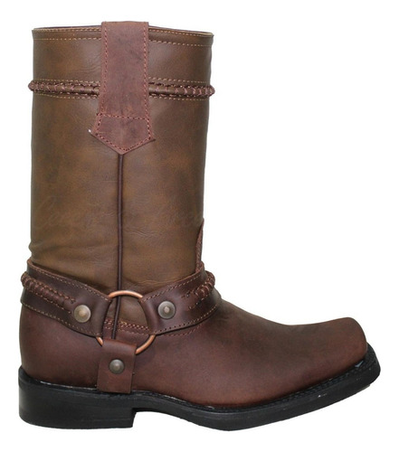 Botas De Piel Para Hombre Estilo Biker Bh1 Ceceña & Arce