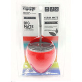 Mate Grande 300ml +  Bombilla Keep Matero Mate Mateada