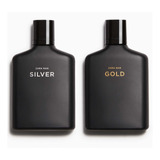 Perfume Zara Man Gold Y Man Silver 100ml C/u
