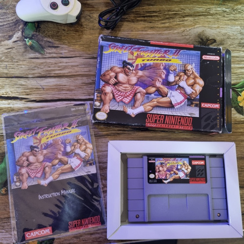 Snes Super Nintendo Street Fighter 2 Turbo En Caja