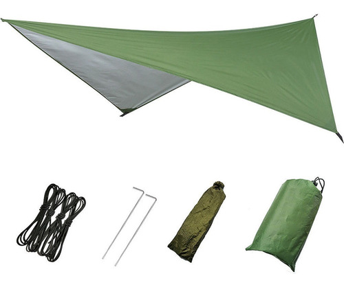 Tenda De Acampamento À Prova D'água Com Cobertura De Verde