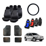 Fundas Cubre Asiento Vw Gol Power + Alfombra 4 P + C/volante