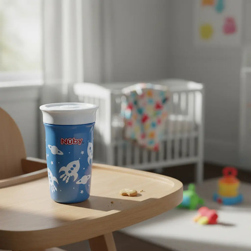 Copo De Treinamento Infantil Aprendizado 360° 300ml Bebê | MercadoLivre