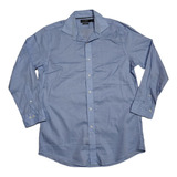 Camisa Ralph Lauren Grande L 16 32-33 Slimfit Stretch Azul