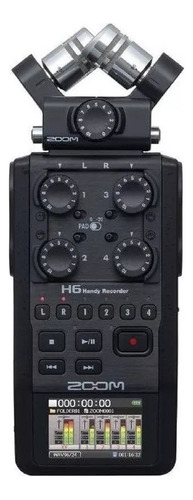 Zoom H6/blk H6 Grabador Portatil De 6 Canales Profesional Co