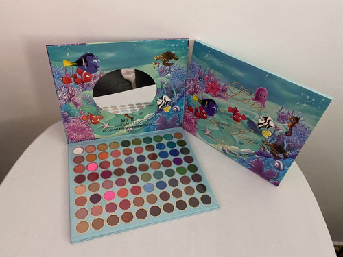 Paleta De Sombras De Ojos, 80 Colores