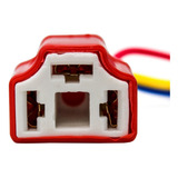 Par Soquet Enchufe Conector H4 Cerámico 