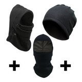 Kit Burberr Balaclava Frio Intenso Gola Soft Toca Ninja Neve