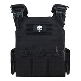 Chaleco Táctico Militar Molle Airsoft Laser Carrier