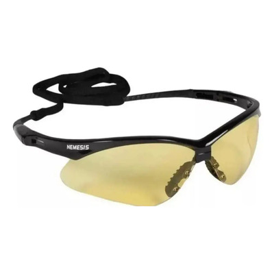 Lentes Seguridad Némesis Armazón Negro Lente Tornasol Verde Cristal Ambar | MercadoLibre