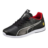 Original Tenis Puma Evospeed 1.4 Scuderia Ferrari Negro Plata Ppt Tenisshop